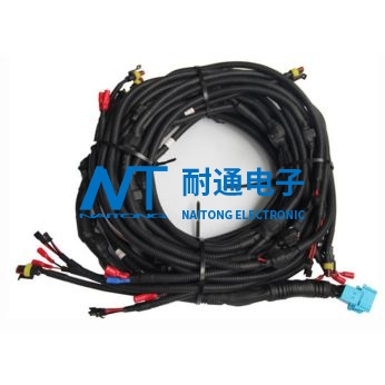 Industrial control wires harness