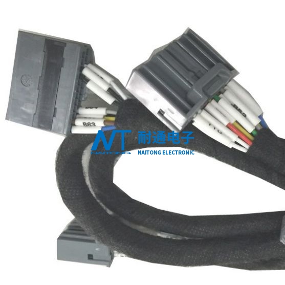 Industrial control wires harness