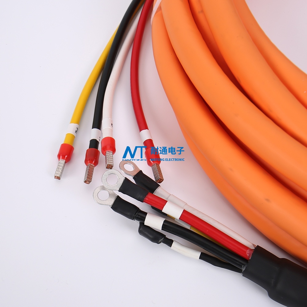 Industrial control wires harness